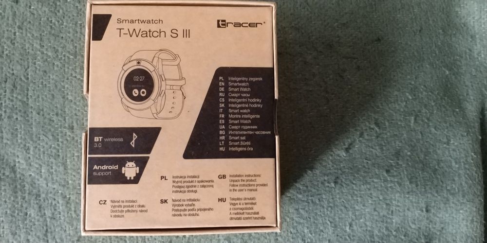 Smartwatch Tracer T-Watch S lll