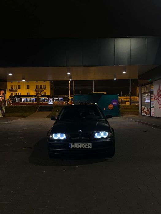 Lampy przednie "Angel Eyes" do bmw e46 przedlift