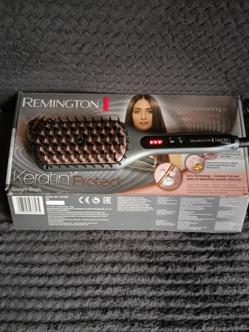 Szczotka prostująca Remington Keratin Protect