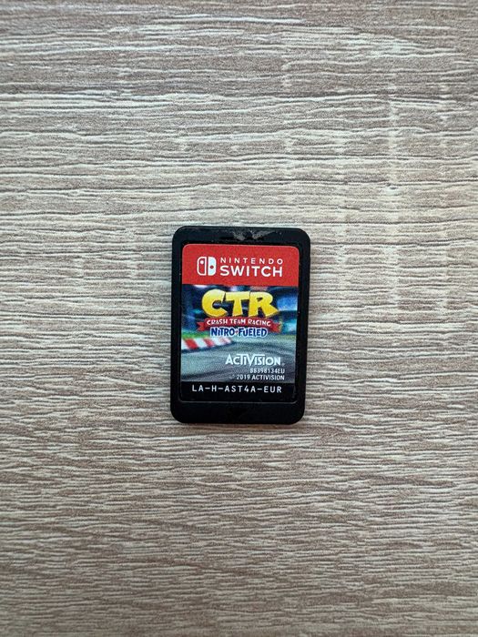 Гра CTR на nintendo , картридж з грою на нінтендо, ліцензія