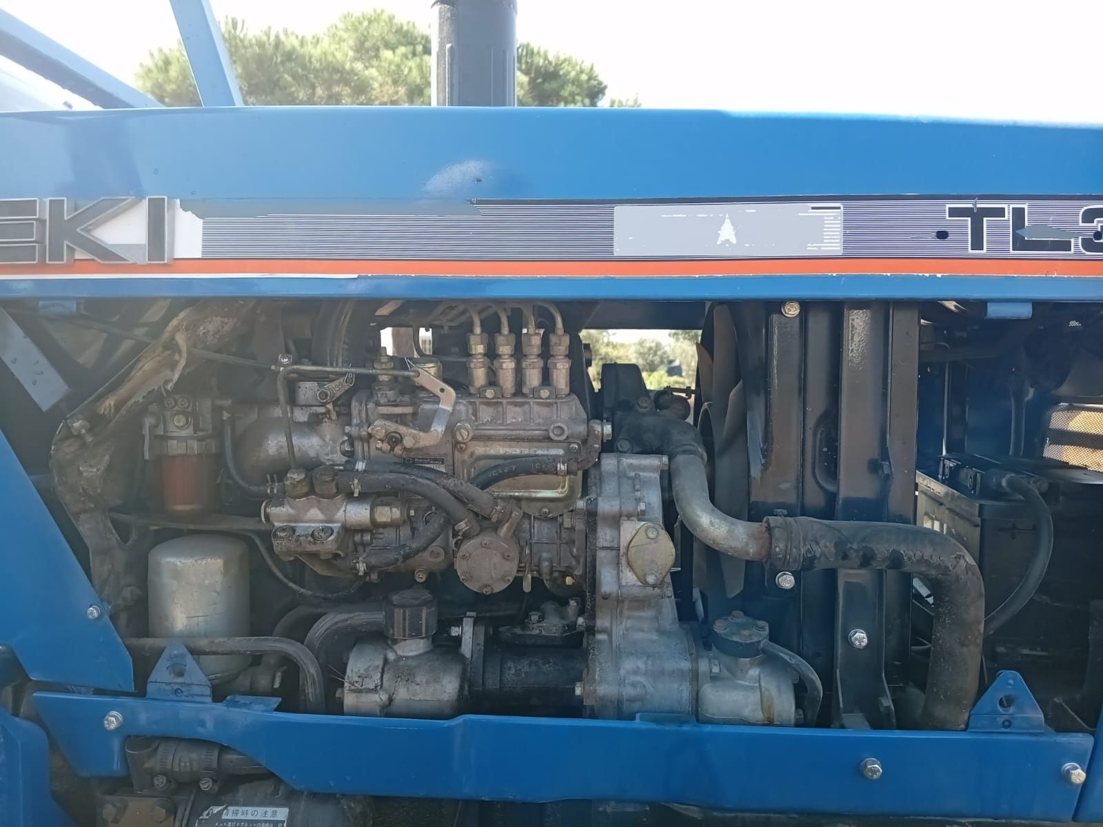 Iseki TL3200 com frese