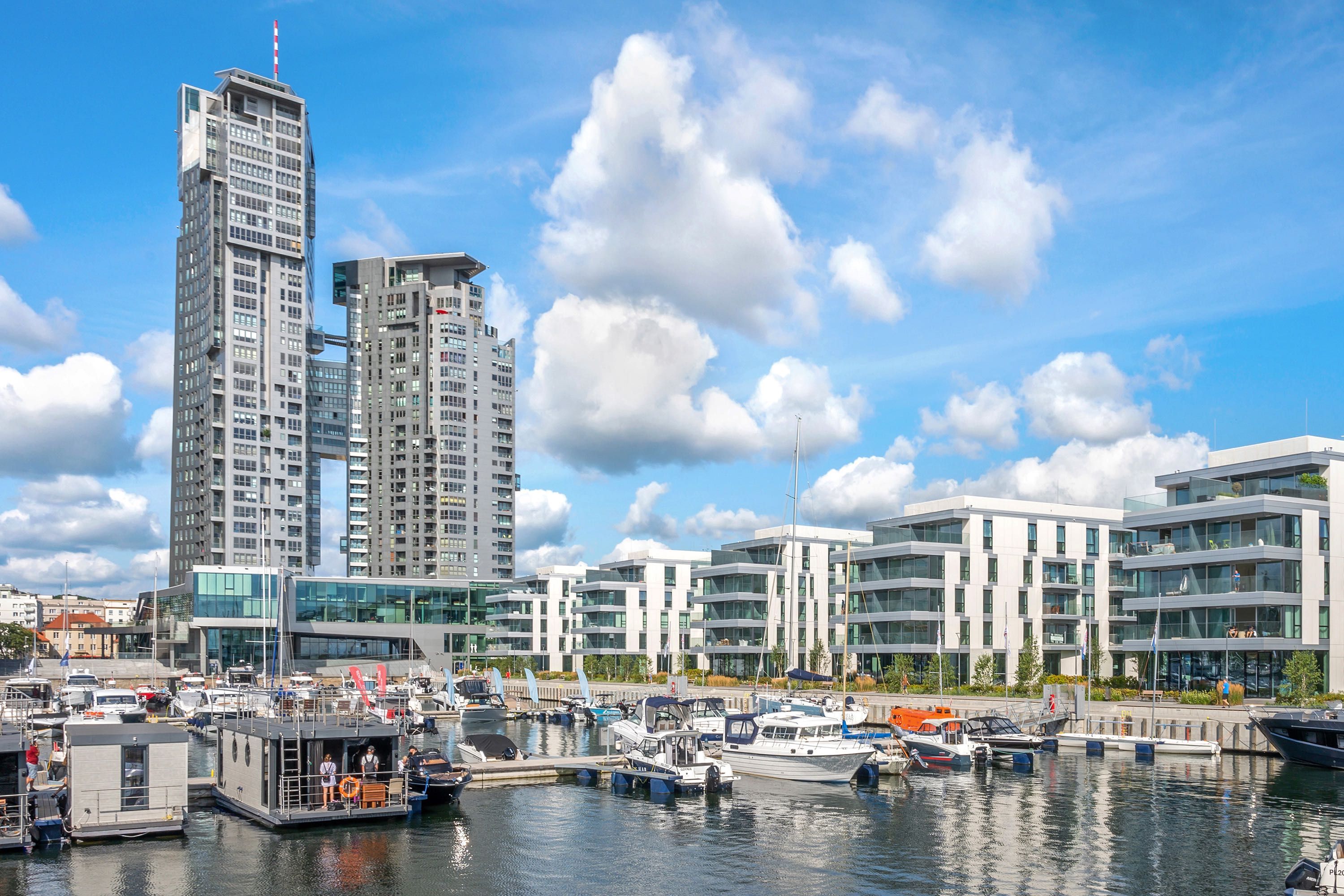 SEA TOWERS GDYNIA - widok na morze - 2 syp. 2 łazienki, wysokie piętro