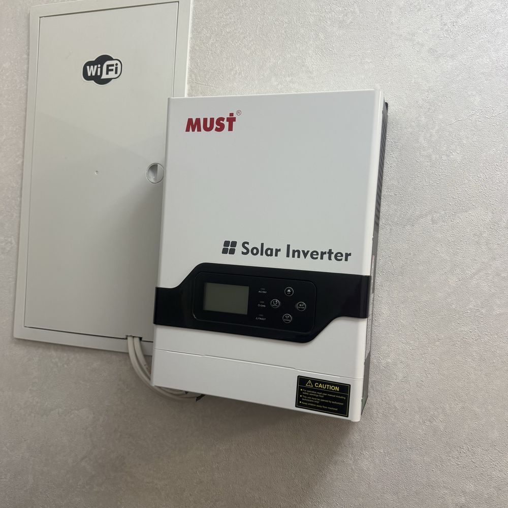 Інвертор Must PV18-3224VPM, 24 В /акб Kovosonic NP655-12 (12V55Ah) 2шт