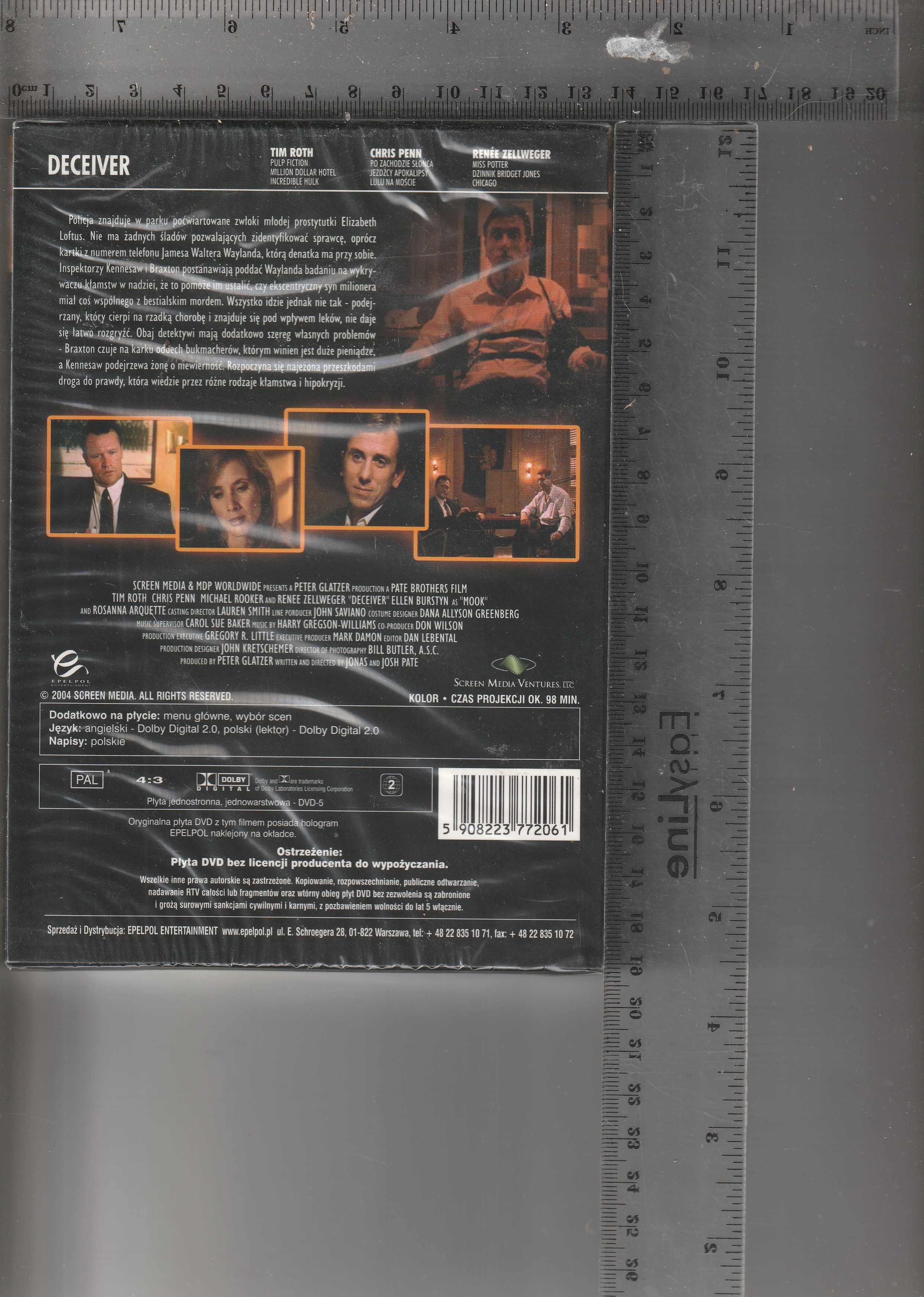 Kłamca (Renee Zellweger, Tim Roth) (DVD)