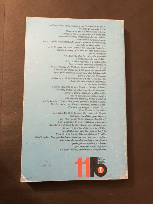 1977 Alves Redol | GAIBEUS (livro de bolso) portes gratuitos