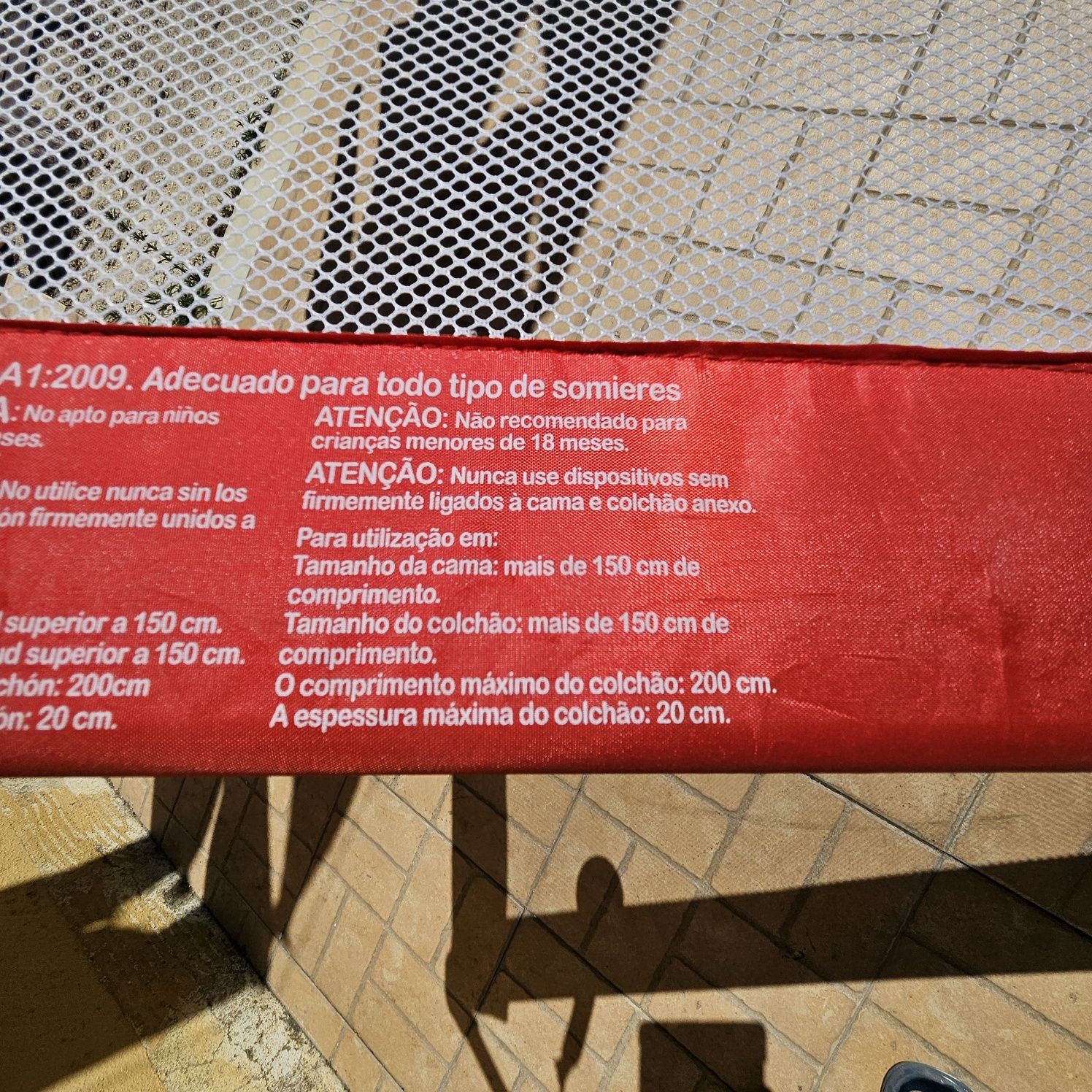 Barreira de Cama ASALVO 150cm