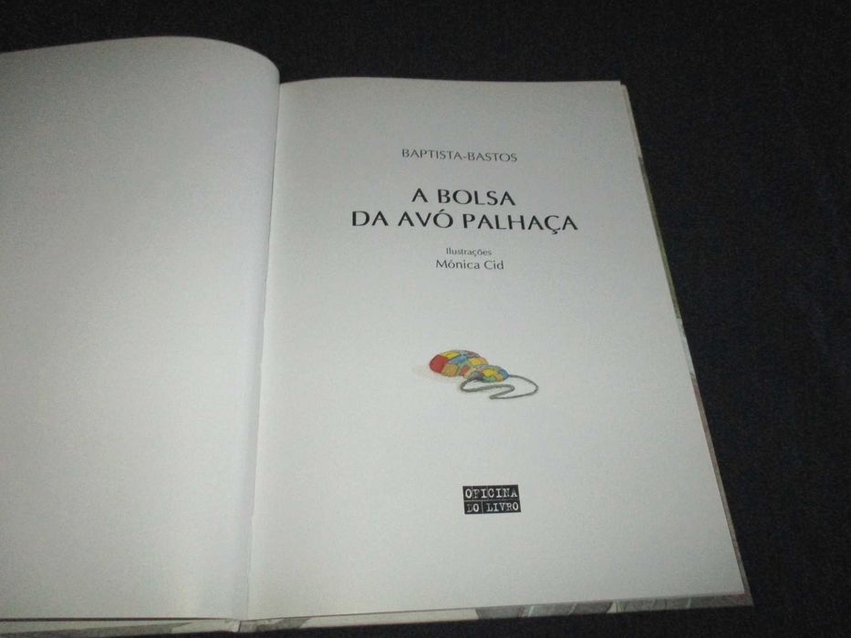 Livro A Bolsa da Avó Palhaça Baptista-Bastos
