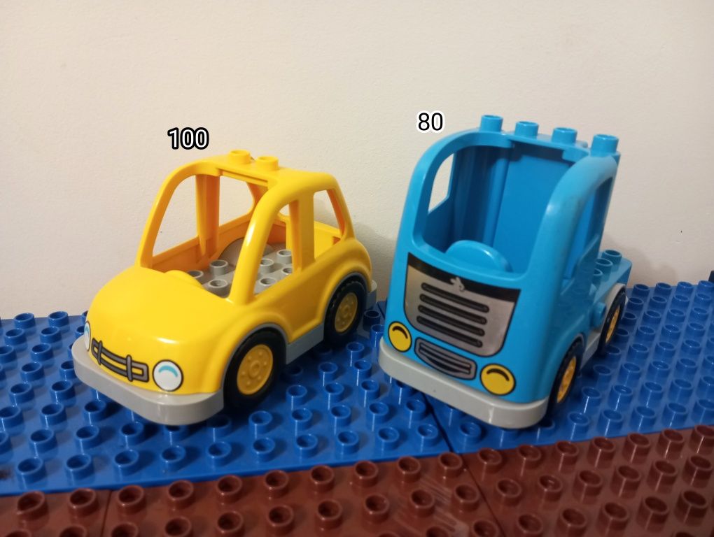Лего дупло автомобілі машинки їжа аксесуарт посуд цікаві деталі