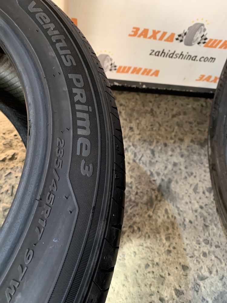 (2шт) 235/45R17 Hankook Ventus Prime 3 (2020рік) літні шини