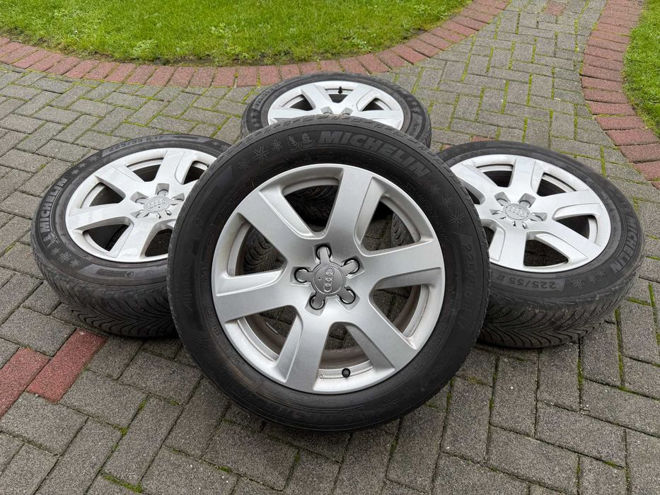 Koła Opony Alufelgi 235/65r16 108H Nexen zimówki Audi Q3 A5 A6 5x112