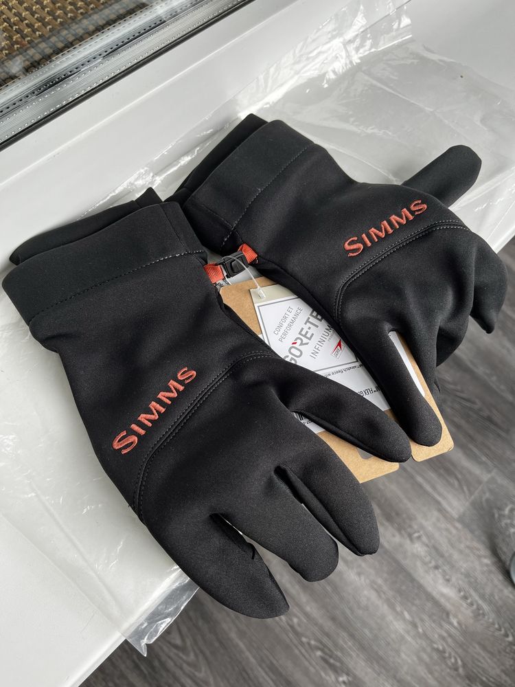 Перчатки Simms Gore-Tex Infinium Flex Glove L Black