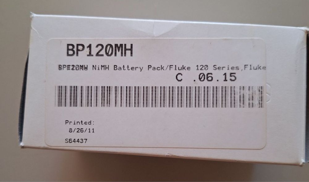 Продам аккумулятор Fluke BP120MH