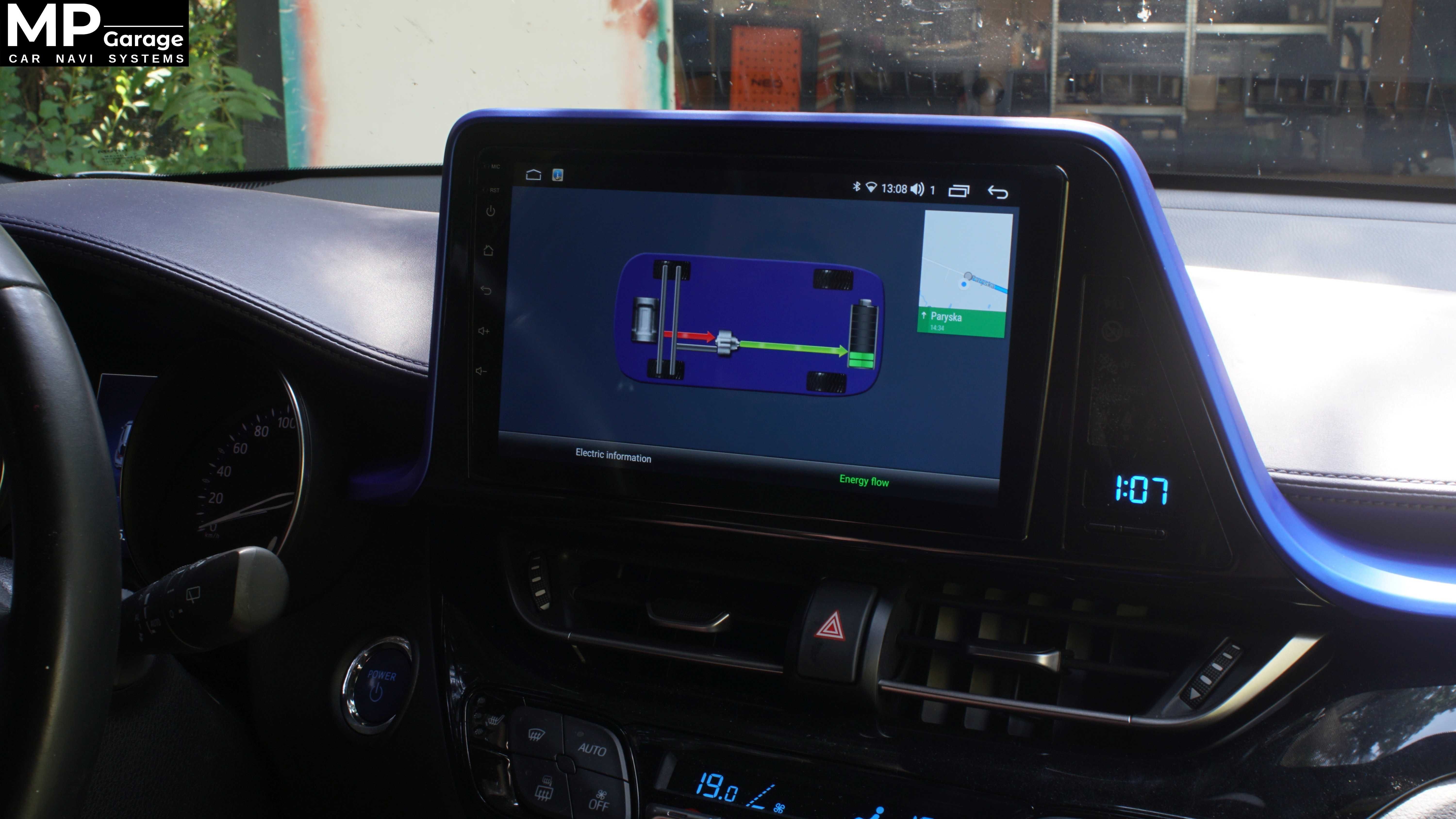 Toyota CH-R Radio Nawigacja Android 11 4G LTE CarPlay AndroidAuto