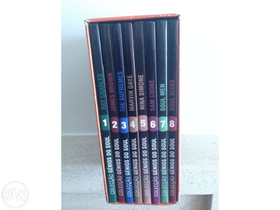 Génios do Soul - colecção completa