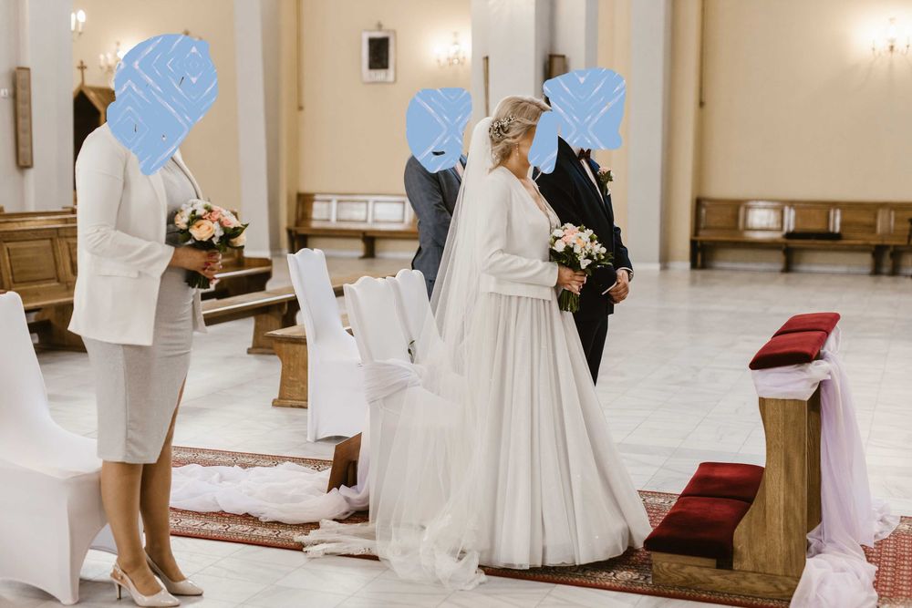 Suknia ślubna r. 36