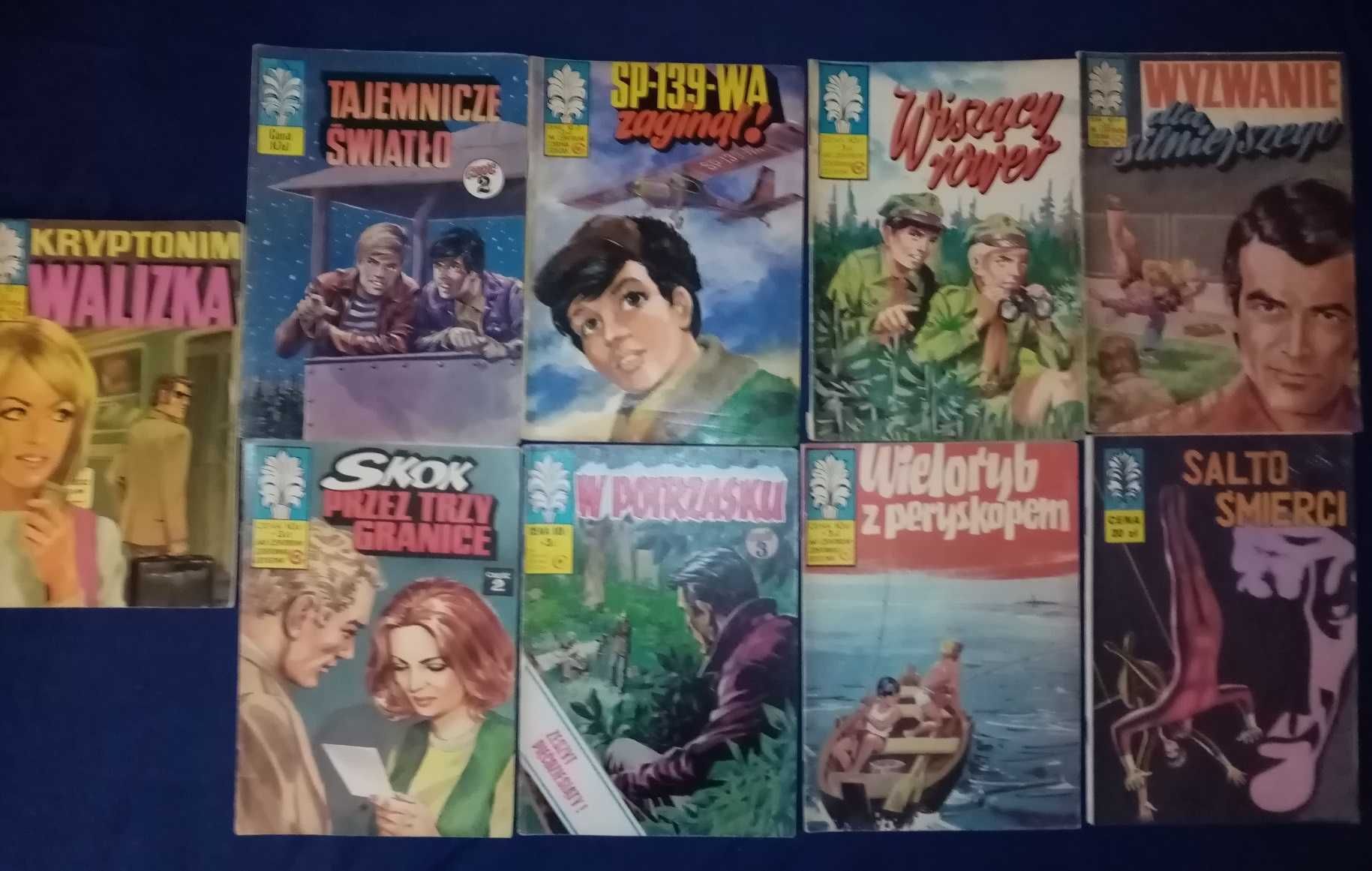 Zestaw komiksów Kapitan Żbik - oryginały z lat 70' drugie wydanie