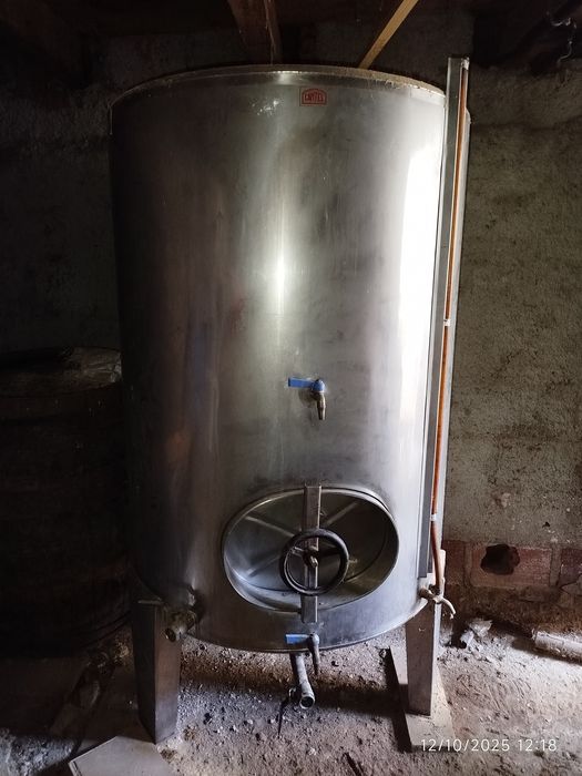 Cuba em inox de 1000L