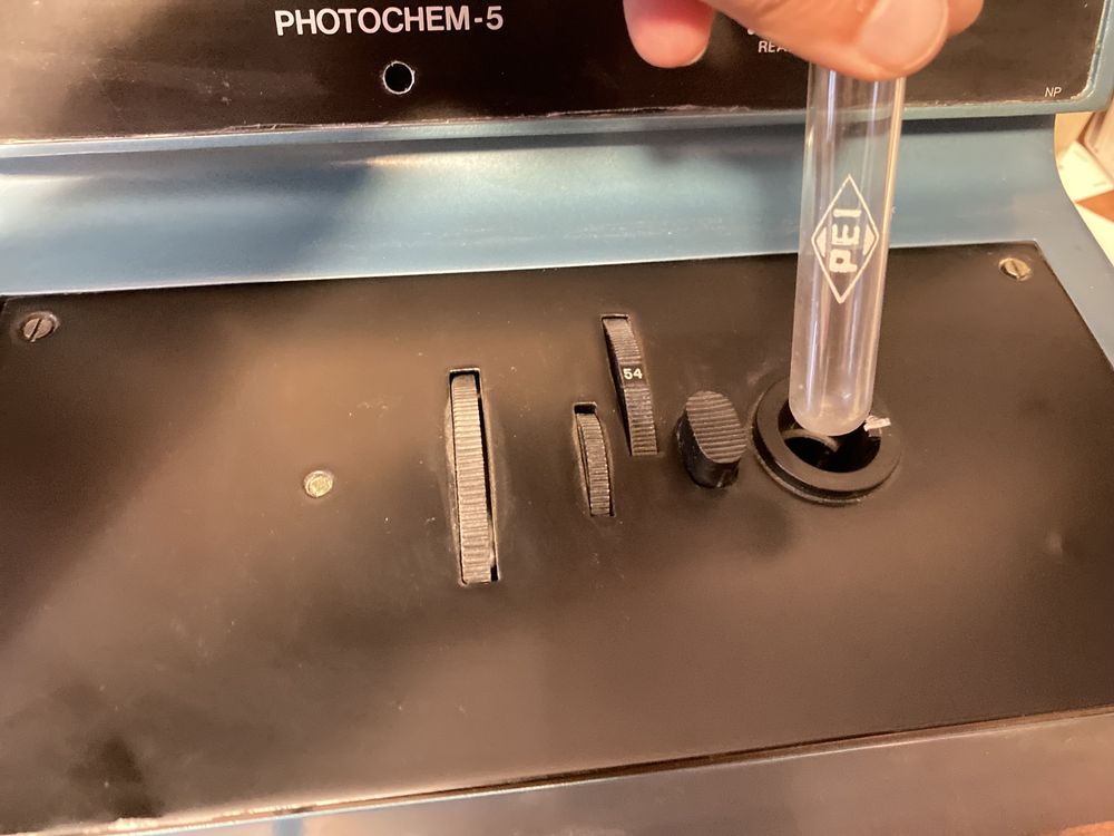 Photochem-5 - leitor de espectros