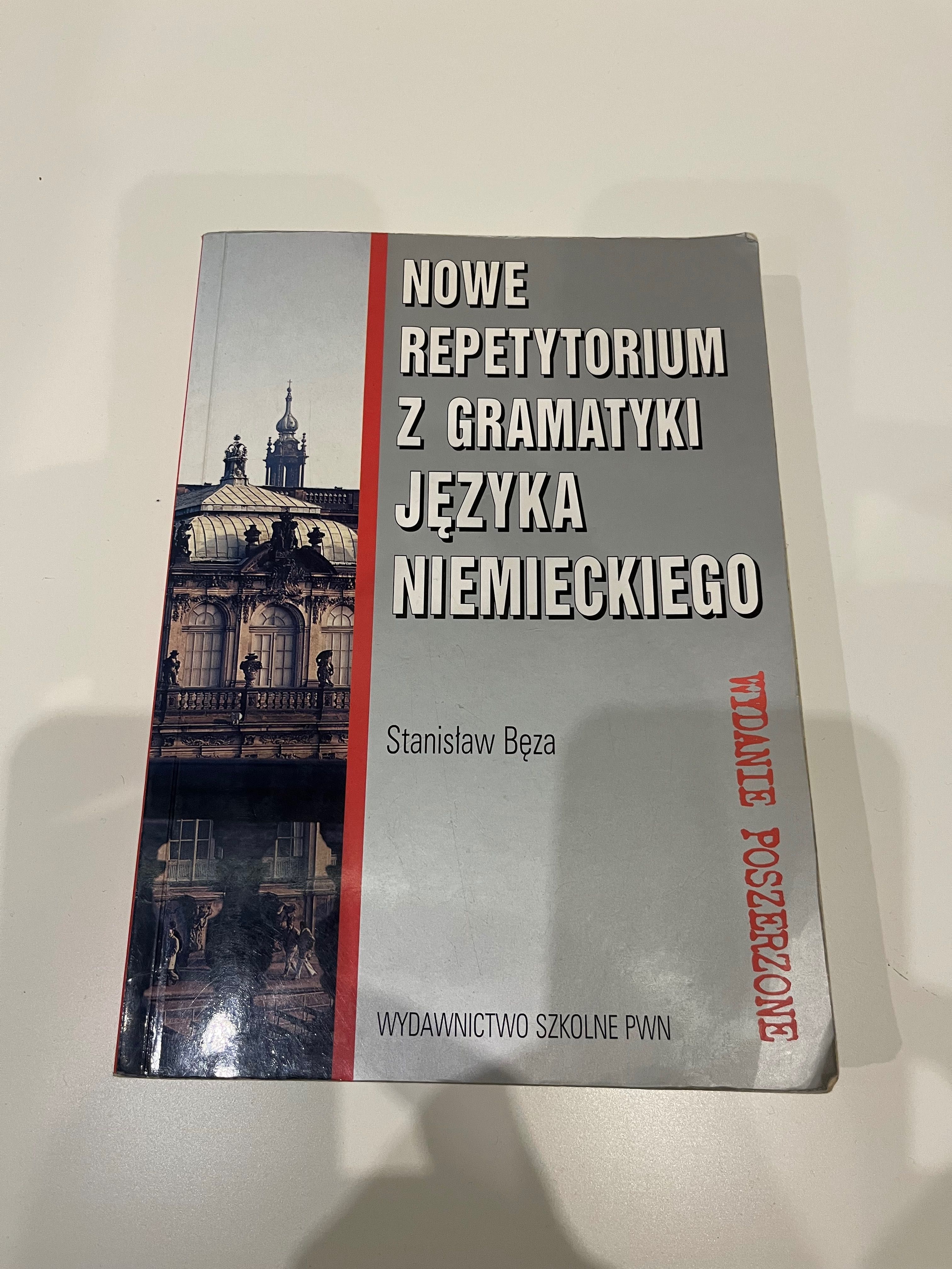 Nowe repetytorium z gramatyki języka niemieckiego Bęza 2001
