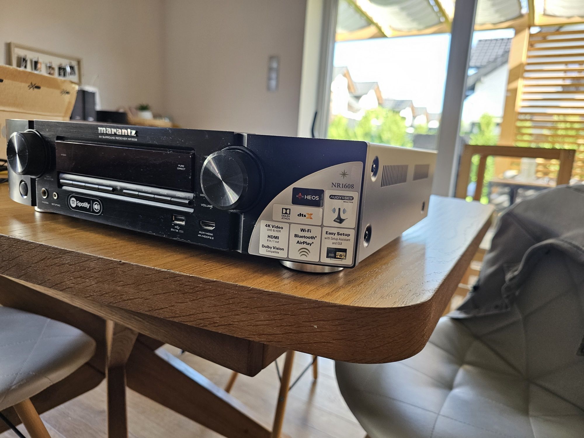 Marantz NR1608 (NR-1608) Amplituner kina domowego 7.2 z Dolby Atmos, D