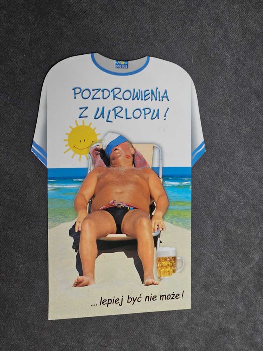 Pocztówki śmieszne zabawne humor - lata 90.