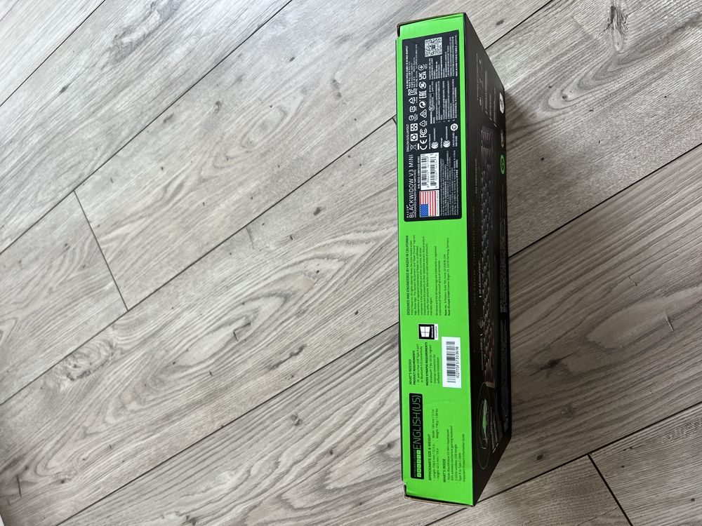 Klawiatura RAZER BlackWidow V3 Mini HyperSpeed Green Switch