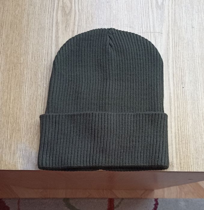 ЦІНУ ЗНИЖЕНО!!!Базова шапка в рубчик хакі УНІСЕКС