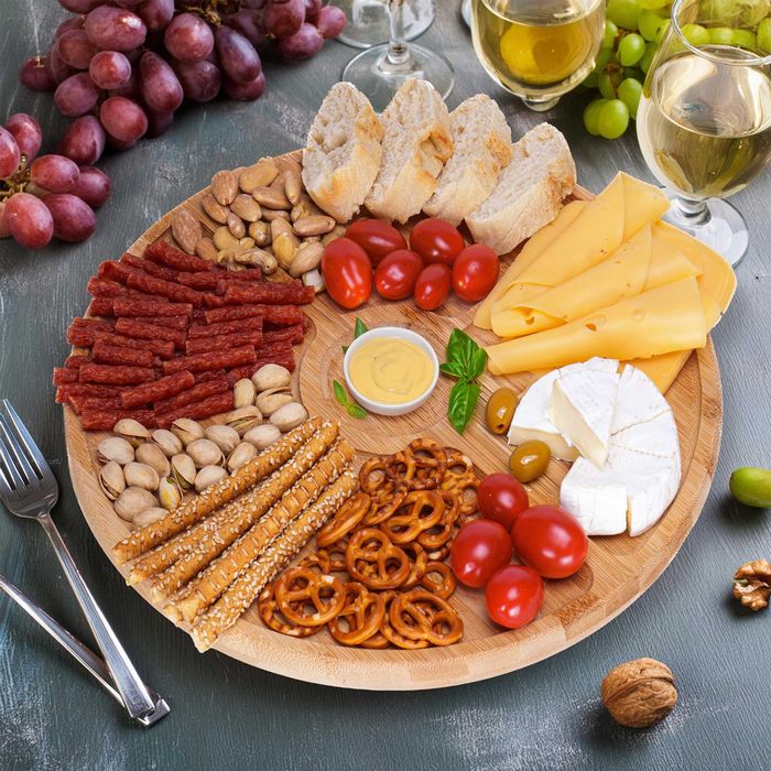 Deska Obrotowa Do Serwowania Serów Przekąsek Przystawek Patera Komory