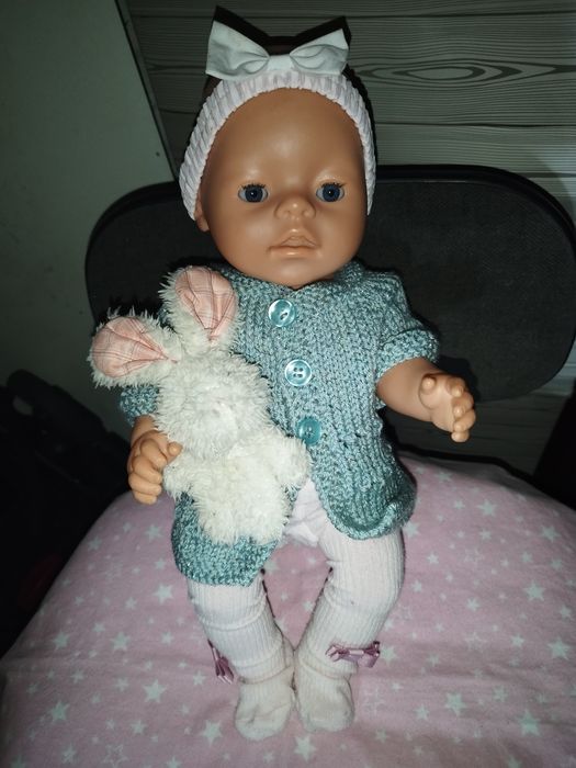Пупс беби борн 43см