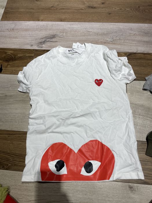 Футболка з серцем Come des Garsons