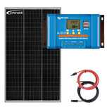 Zestaw fotowoltaiczny do kampera panel 150W regulator ładowania 10A