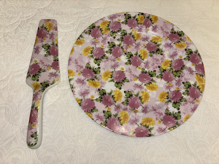 Блюдо з лопаткою, 27 см., тортниця