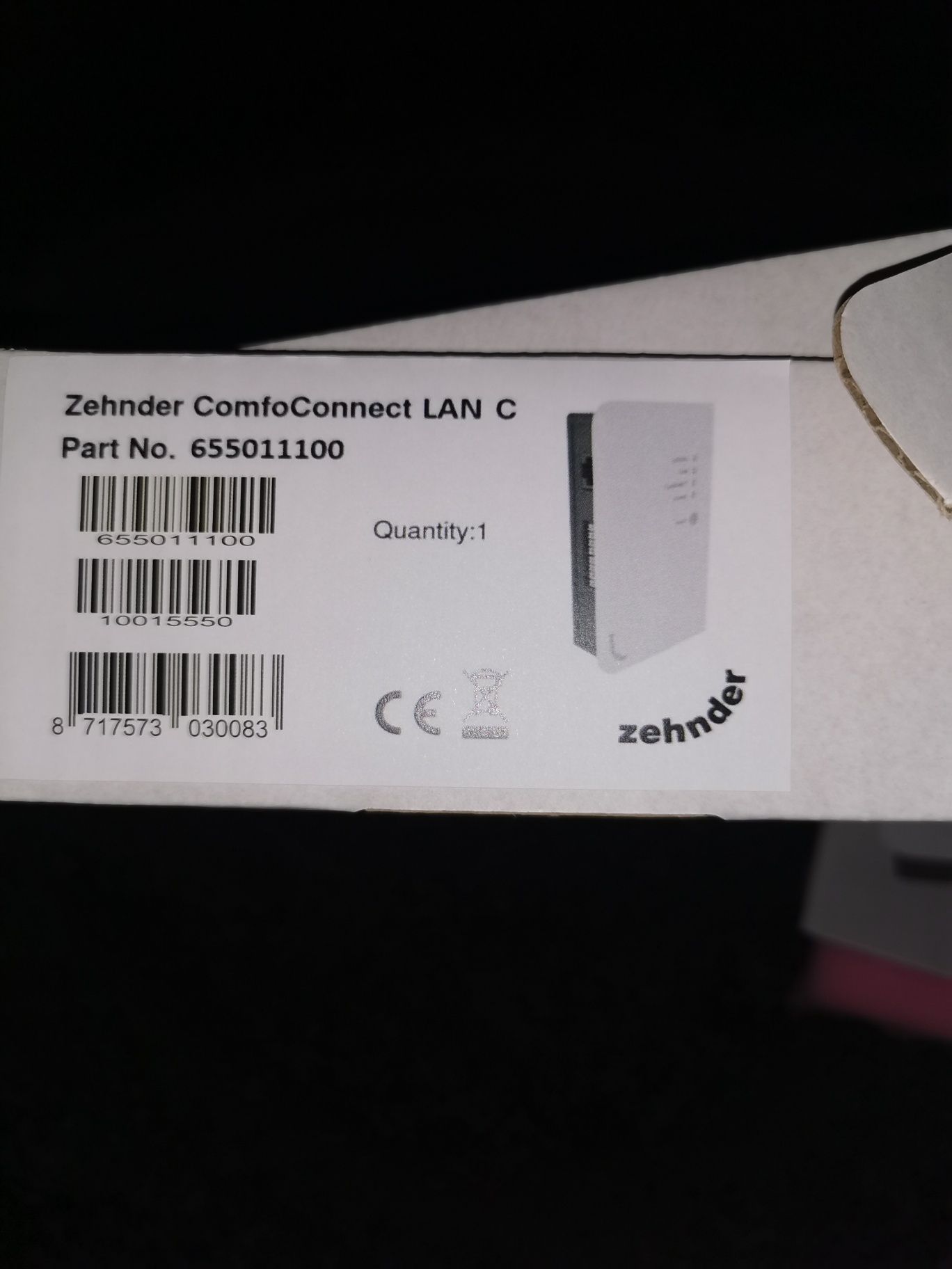 Zehnder comfoconnect LAN C