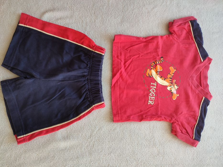 Komplet sportowy chłopięcy Kubuś Puchatek  3-6mies.  100% bawełna