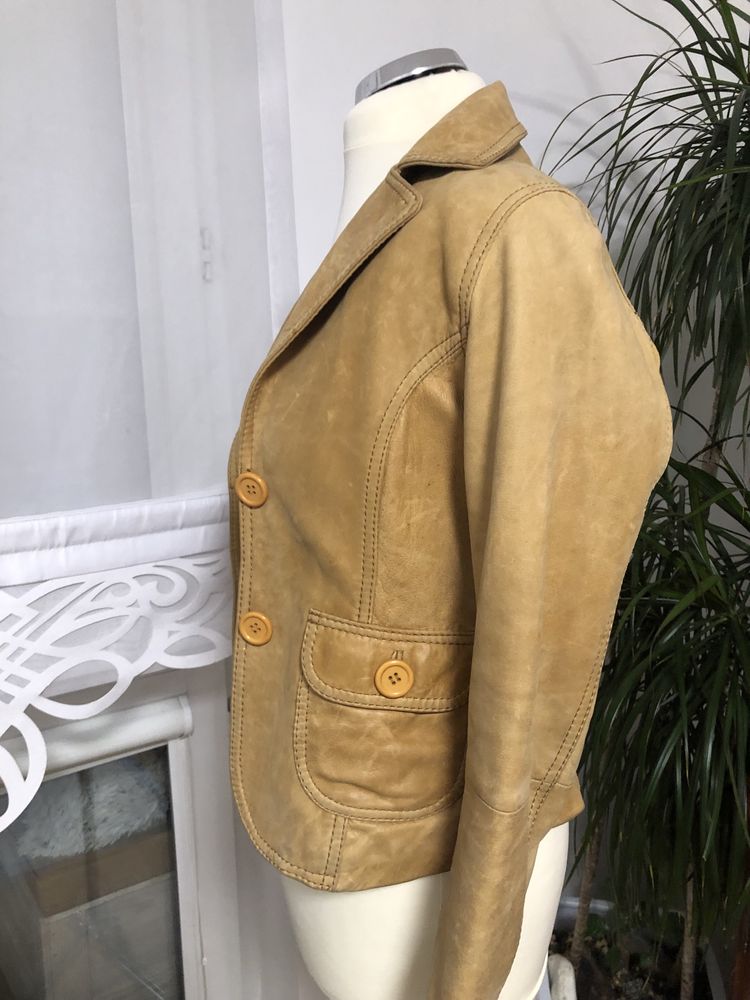 Kurtka skorzana marynarka rozm xs/34 Bershka