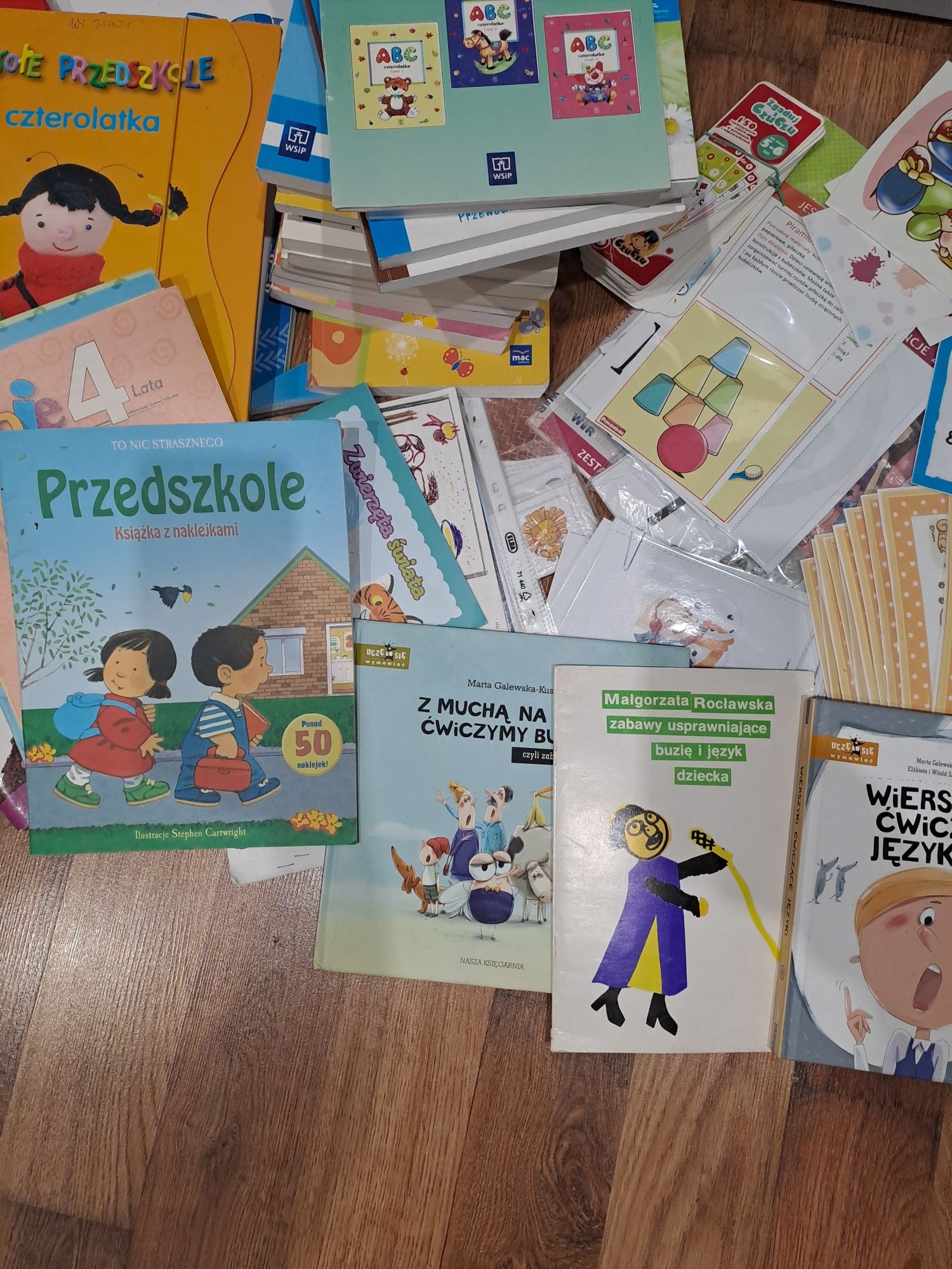 Pomoce dydaktyczne. Przedszkole