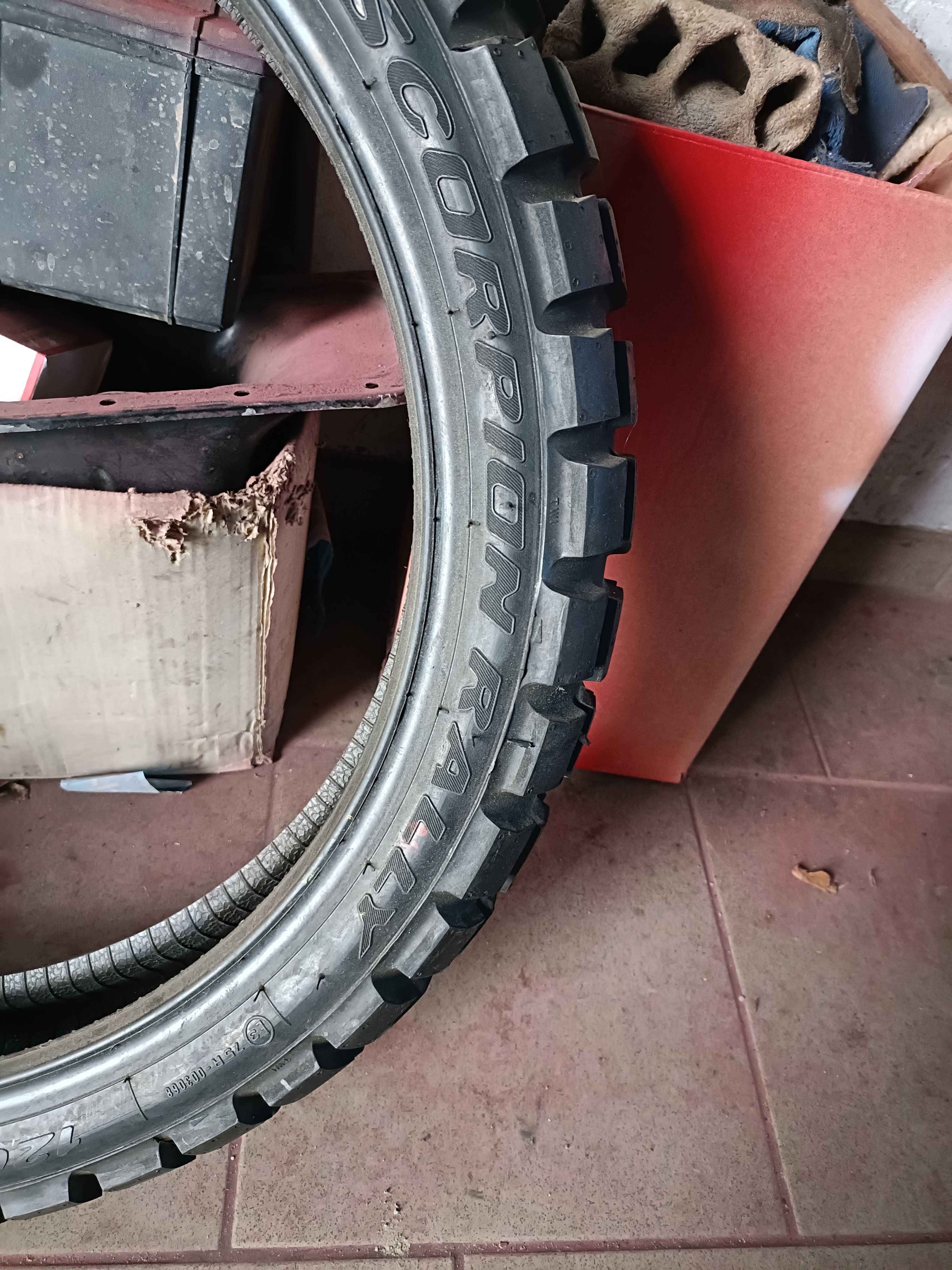 nowa opona pirelli 120/70r19 m/c 60t m+s scorpion rally ( gs)