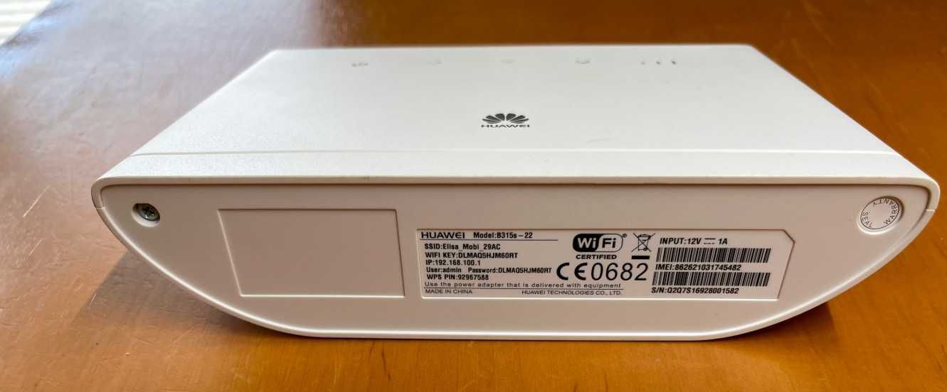 Router WiFi z LTE Huawej B315