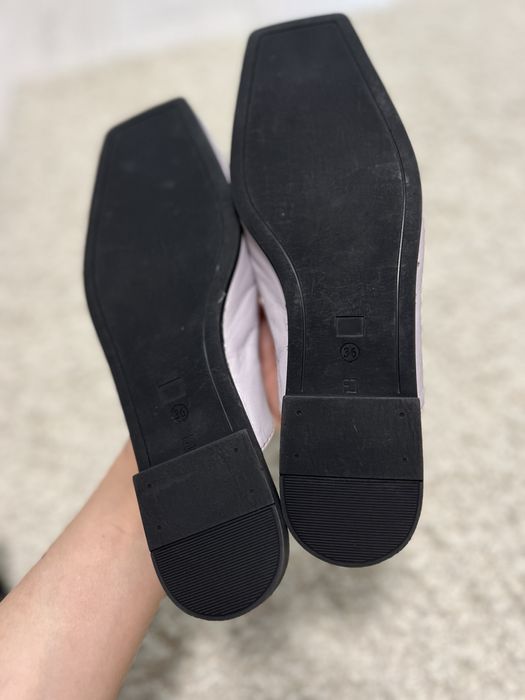 Мюлі сабо натуральна шкіра