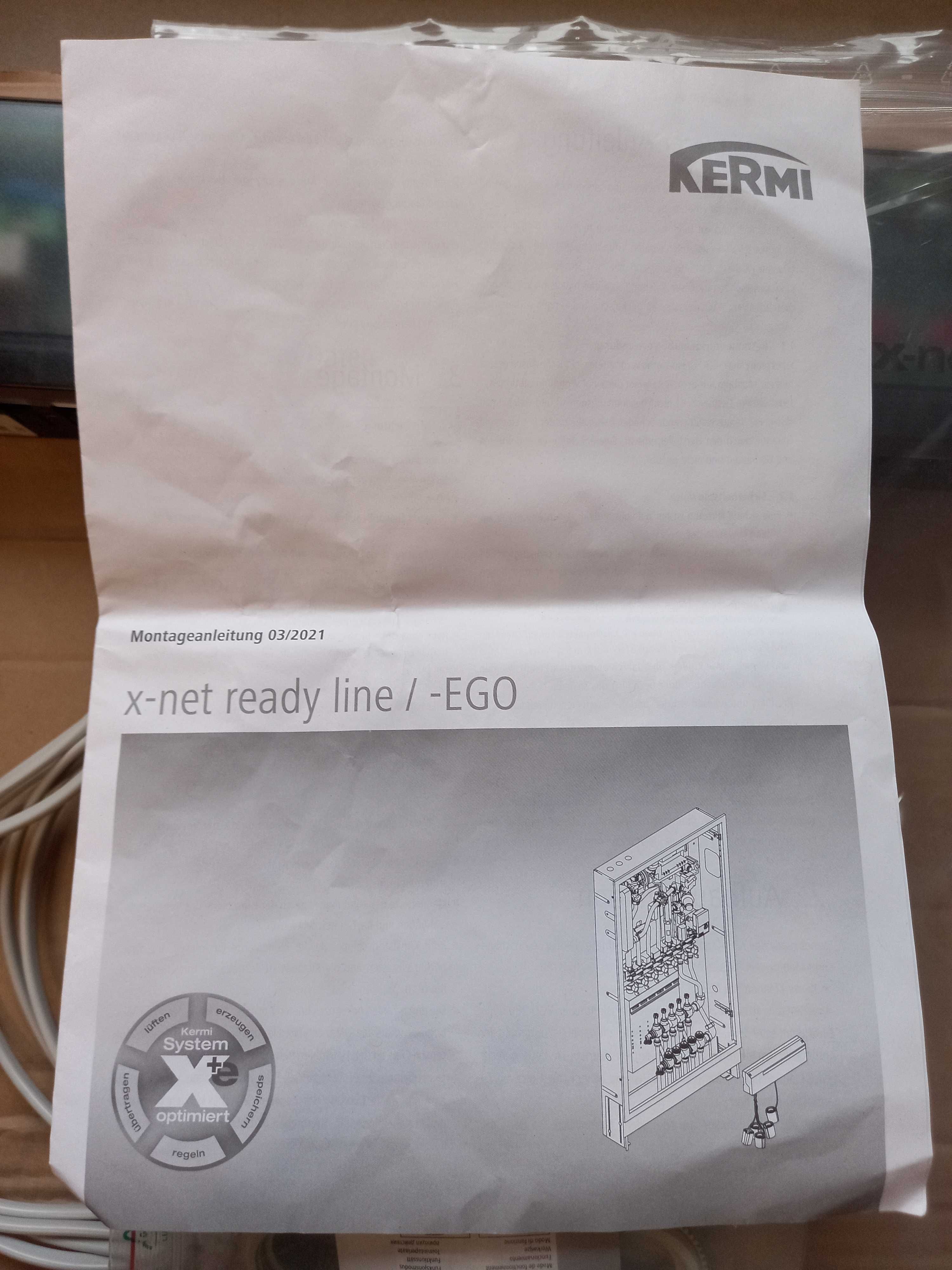 Kermi x-net ready line 07 listwa obwodu grzewczego, podłogowe, scienne