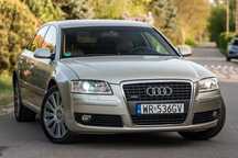 Audi A8 3.0 TDI 233KM skóry tofi el.klapa piękny stan