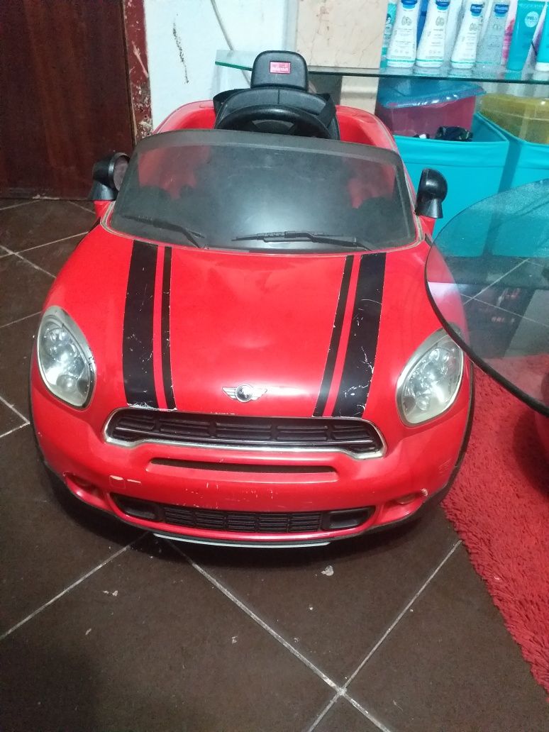 Mini cooper 6v criança