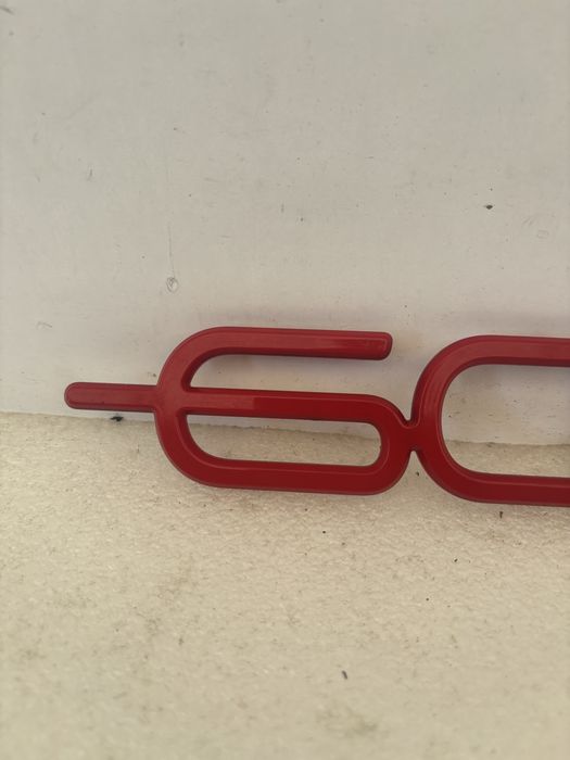 Fiat 600 emblemat znaczek logo napis zderzaka przód