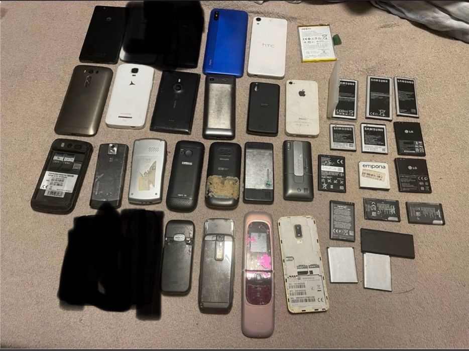 Mix 20 telefonow + baterie! Nokia, Asus, Sony, Iphone, HTC, LG Okazja!