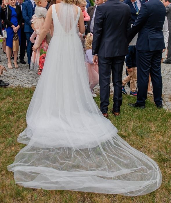 OKAZJA! Zjawiskowa suknia ślubna - Jedyna taka!