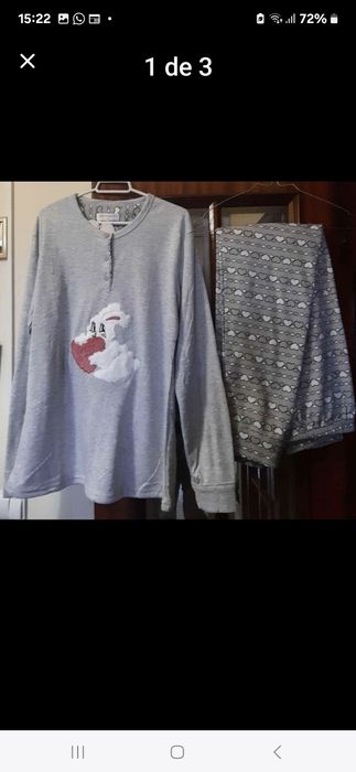 Pijama senhora S M L ..