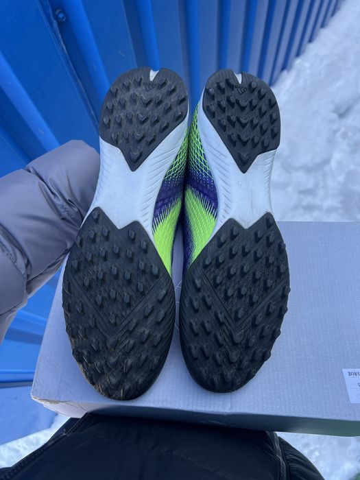 Adidas x ghosted сороконожки оригинал футбольные копы 42 бутсы