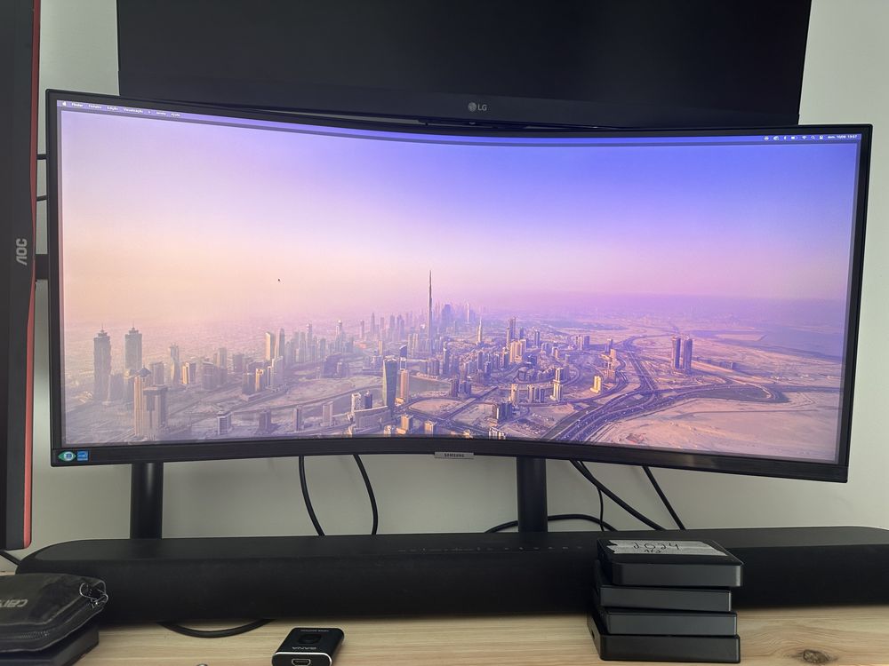 Monitor Samsung 34 2k QHD 100HZ
