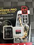 Karta pamięci SANDISK Extreme PRO microSDXC 64GB Gwar.