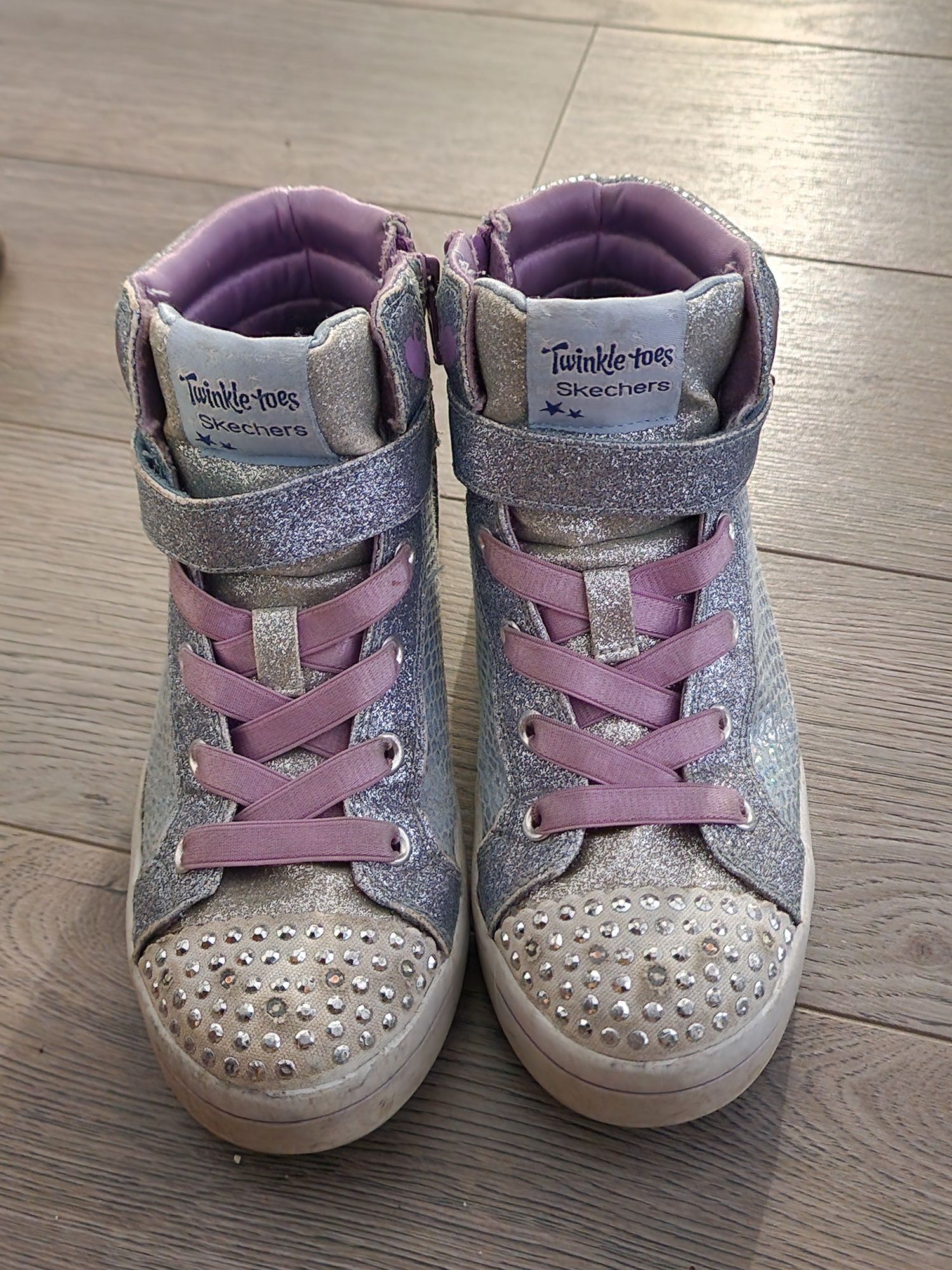 Ténis bota menina skechers